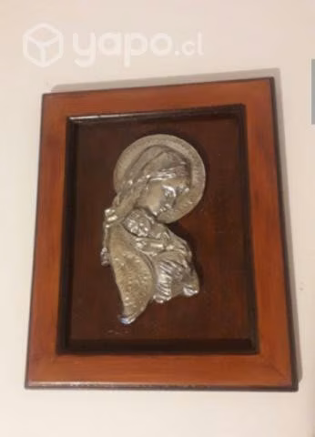 Cuadros religiosos en estaño