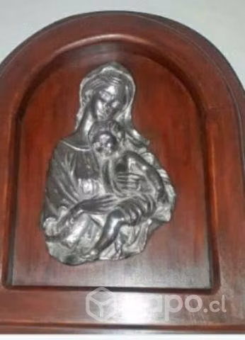 Cuadros religiosos en estaño