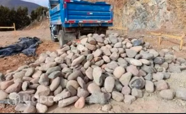 Ripio,bolon,tierra de relleno,gravilla, bloques