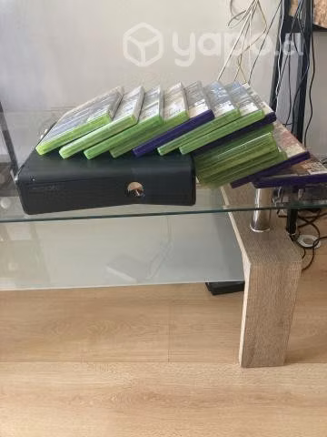 Xbox 360 memoria 500GB 2 controles
