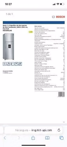 Refrigerador Bosch - Imagen 2