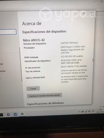 Notebook Gamer Acer Nitro 5