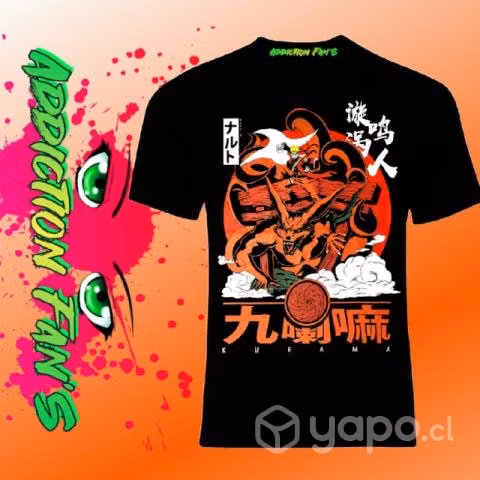 Polera de Anime talla M y L - Imagen 2