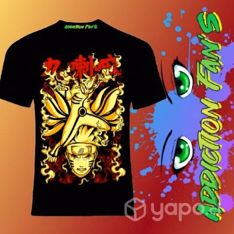 Polera de Anime talla M y L - Imagen 4