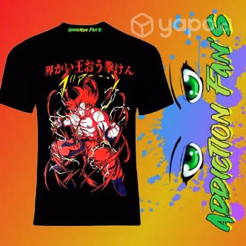Polera de Anime talla M y L - Imagen 5