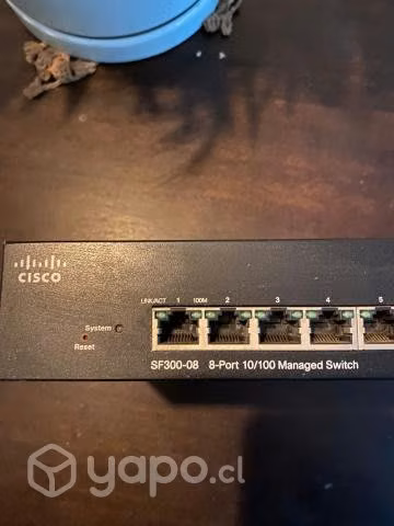 Switch Cisco Smb Srw208-k9-na Sf300-08 Puertos 10/