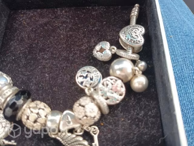 Pandora +16 charms + cadena seguridad - Imagen 3