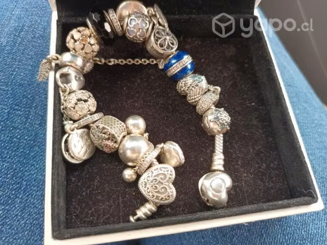 Pandora +16 charms + cadena seguridad - Imagen 5
