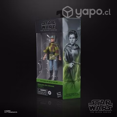 Hasbro black series leia endor