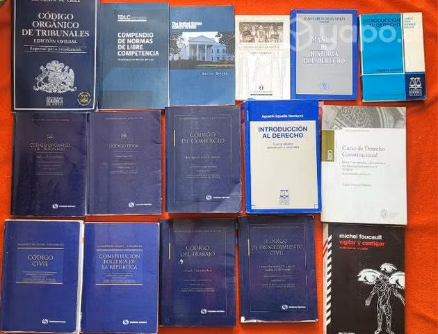 Libros y códigos de derecho