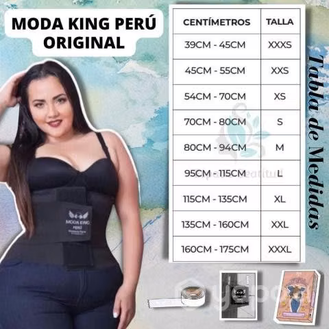 Cinturilla faja modelador MODA KING ORIGINAL