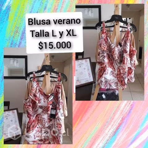 Blusas extra lindas -curvy verano - Imagen 3