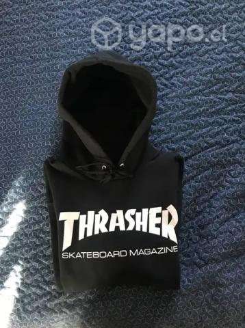 Poleron Thrasher Mag Blk Original - Imagen 3