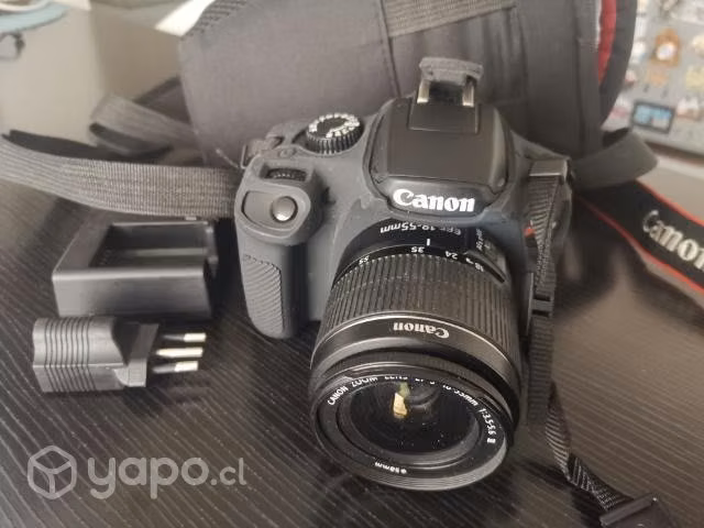Kit camara canon eos rebel t100 + lentes 18-55mm