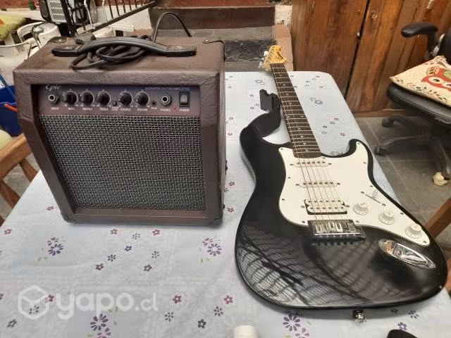 Guitarra + amplificador
