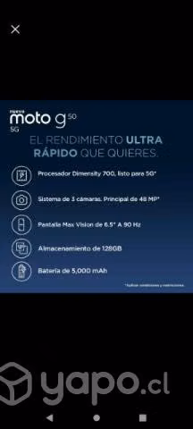 Moto g50 nuevo - Imagen 3