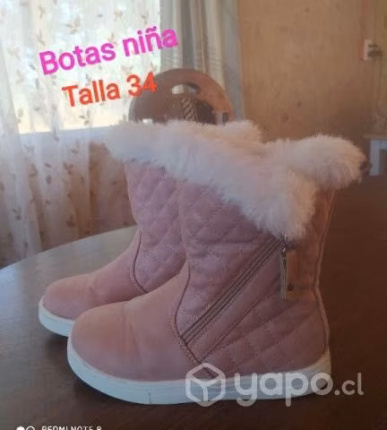 Botas niña en muy buen estado