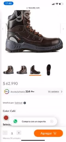 Zapatos de seguridad proflex