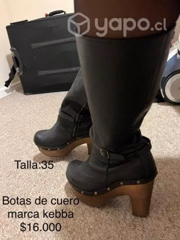 Botas de cuero