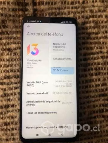 Xiaomi poco X3 pro en perfecto estado