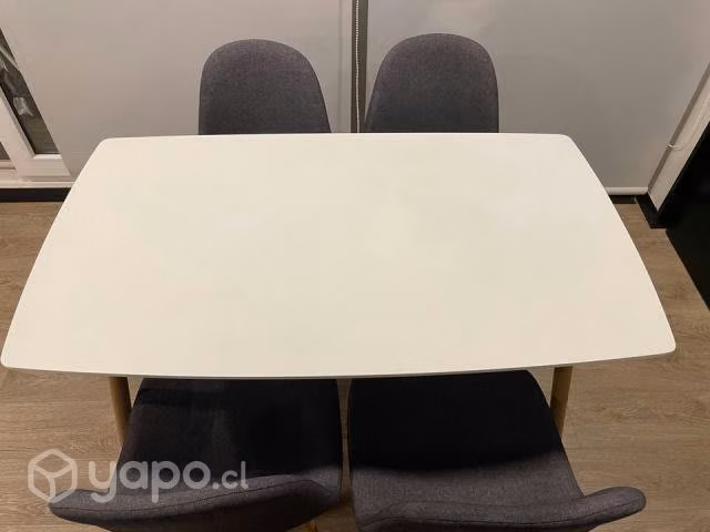 Juego de comedor 4 sillas - Imagen 3