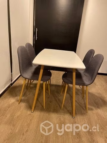 Juego de comedor 4 sillas - Imagen 4