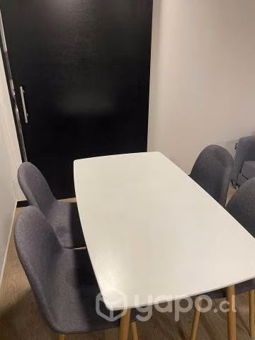Juego de comedor 4 sillas