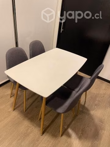 Juego de comedor 4 sillas - Imagen 2