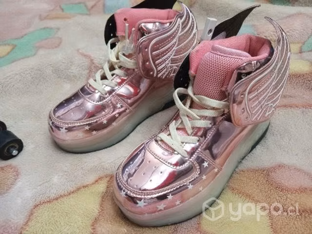 Zapatillas con ruedas y luces led - Imagen 5