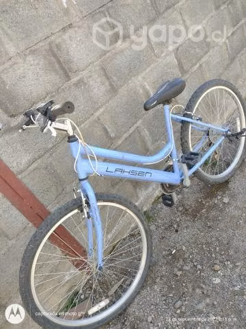 Bicicleta dama aro 26 excelente estado conversable
