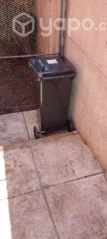 Contenedor basurero con ruedas 120 litros