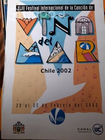Afiches Posters Festival y Ciudad Viña del Mar