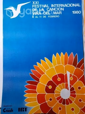 Afiches Posters Festival y Ciudad Viña del Mar