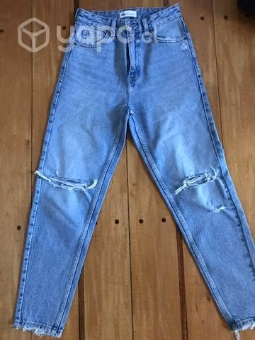 Zara mom jeans