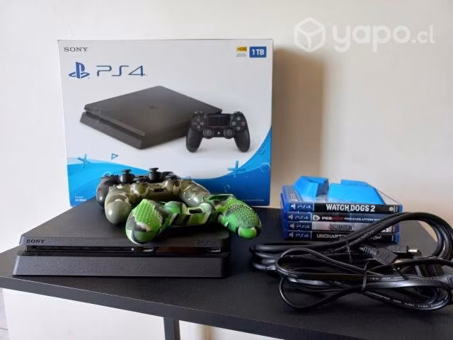SONY PLAYSTATION 4 SLIM 1 TB (usada y en excelente