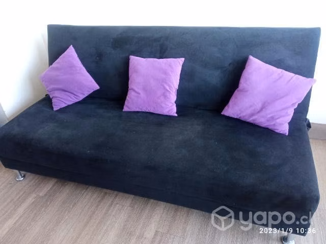 Sofá Cama Negro