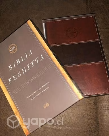 Biblia peshitta exclusiva pocas en el mundo