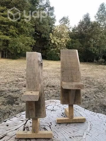 Juego de Repisas Decorativas, en Madera de Pellín - Imagen 3
