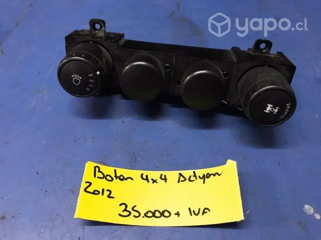 Boton 4x4 Ssangyong Actyon 2007 al 2012