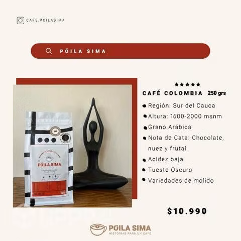 Café en grano Póila Sima