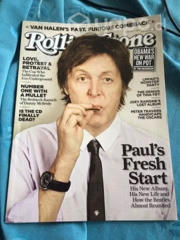 Paul McCartney revista rolling stone 2012