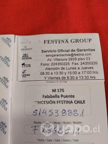 Reloj Festina hombre