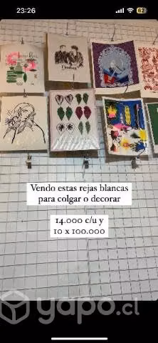 Reja exhibidores organizadores