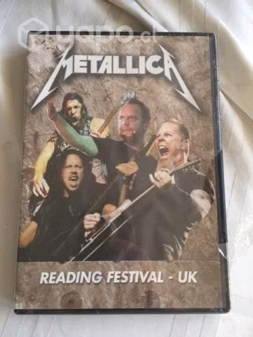 Metallica reading festival dvd nuevo sellado