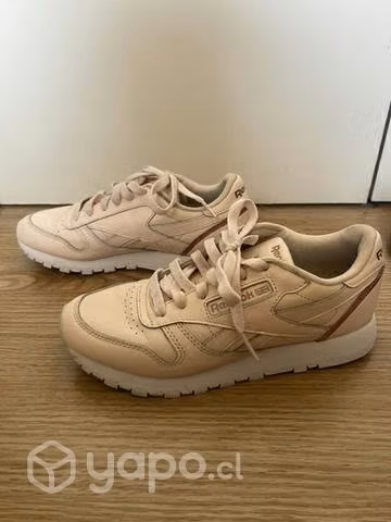 Reebok Classic Leather rosadas 36ymedio - Imagen 3
