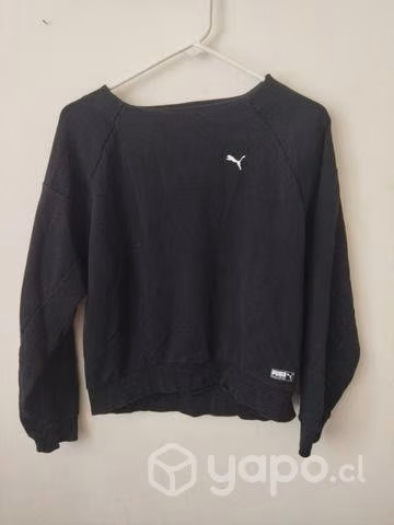 Poleron Deportivo Puma Negro