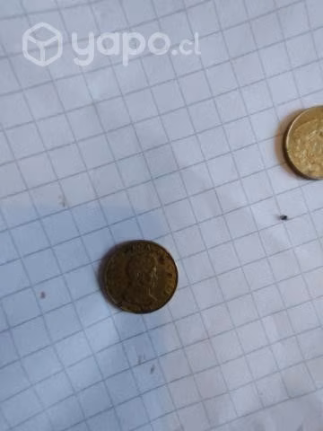 moneda antigua chilena - Imagen 2