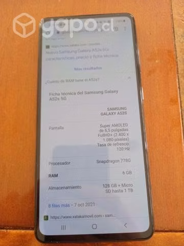 Samsung a52s - Imagen 4