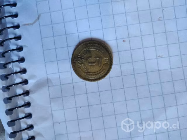 moneda antigua chilena