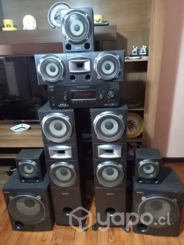 equipo home theater Sony muteki
